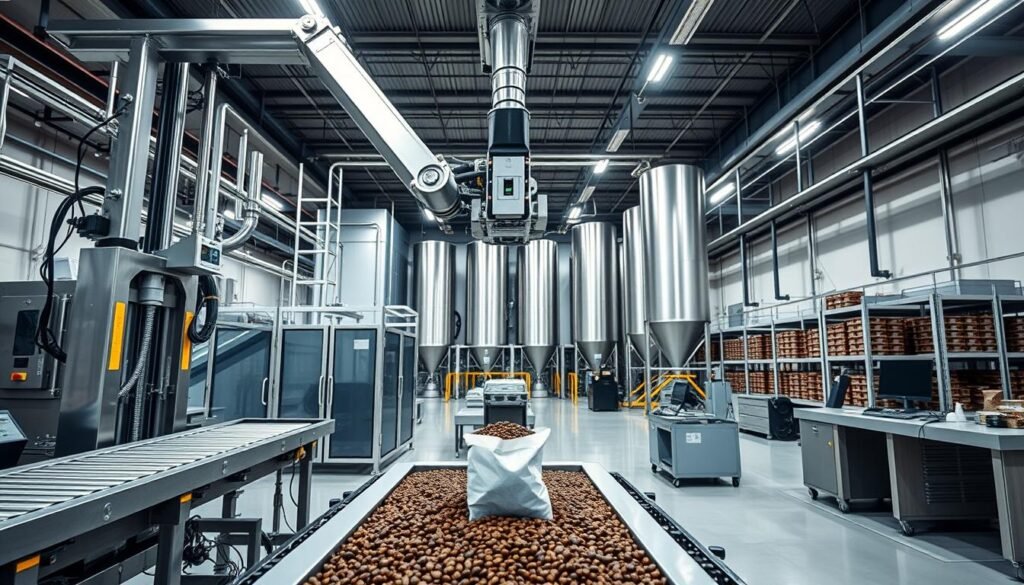 Ergonomic Equipment Design for Safer Packaging of Coffee Beans in Industrial Facilities