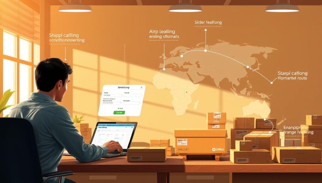 代買轉寄服務流程