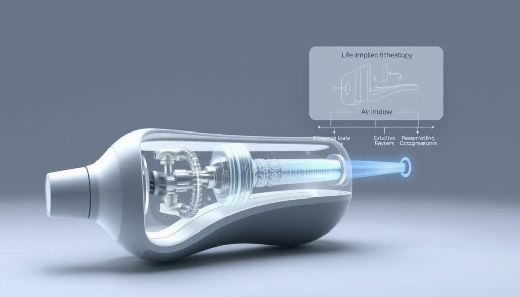 睡眠呼吸機原理展示