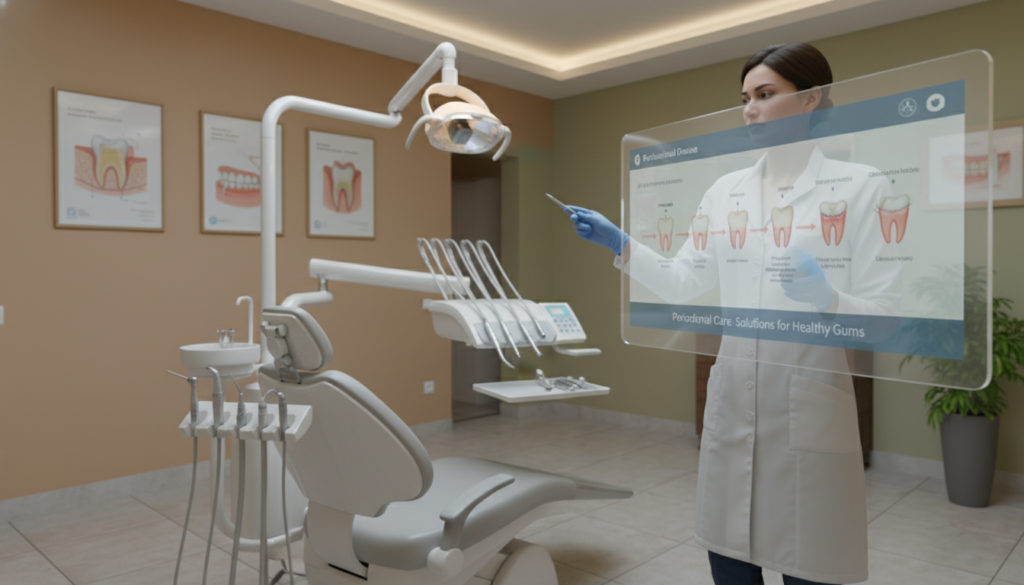 針對不同程度的牙周病原因所採取的專業牙周病治療方案