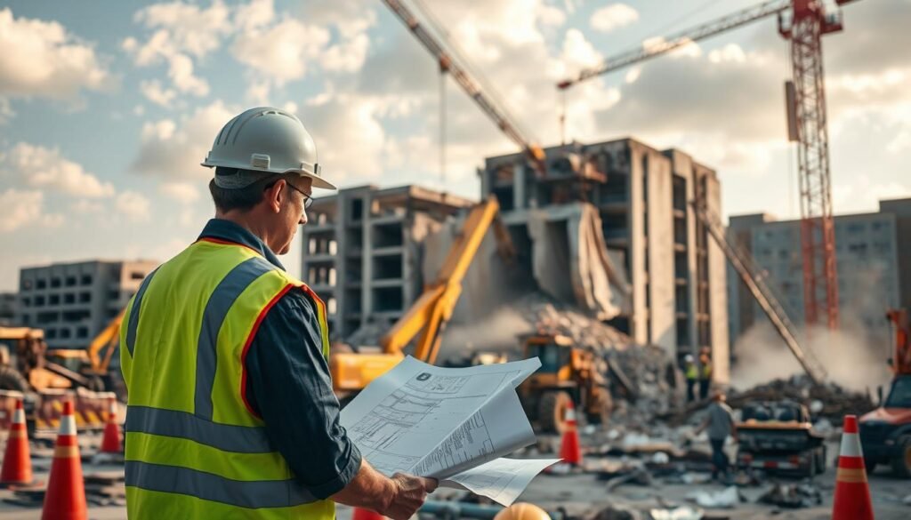 清拆工程期間的工業安全與風險評估