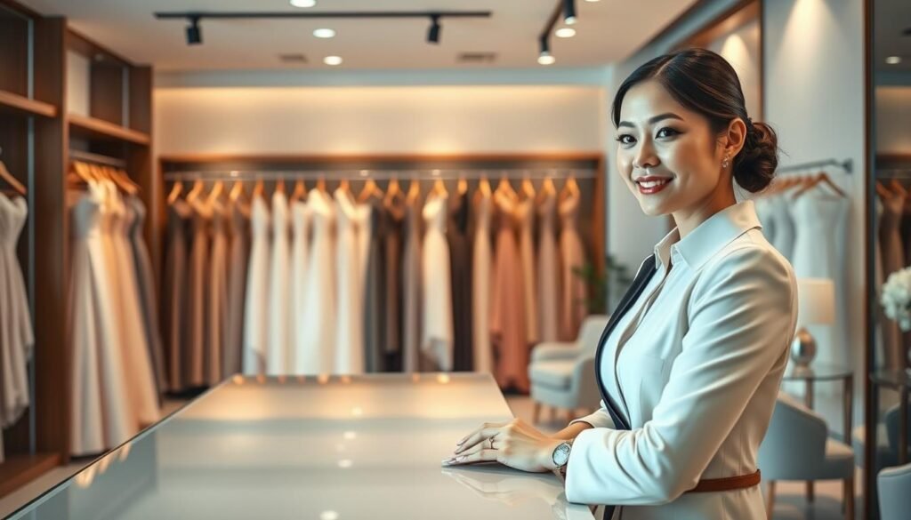 優質禮服店的前台接待人員會如何執行台北禮服店的標準護送流程？